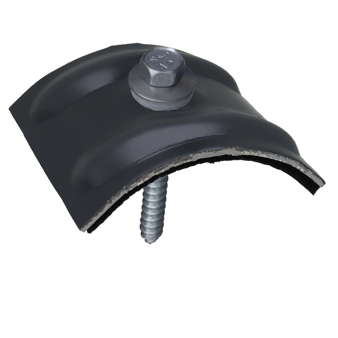 500 Kalotten Sinus Anthrazitgrau RAL 7016 24° Profil 76/18 Wellplatten + Fassadenbauschrauben 6,5x64
