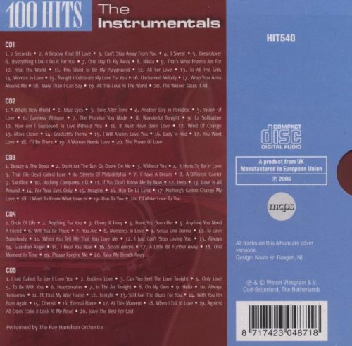 100 Hits the Instrumentals, Audio-CD