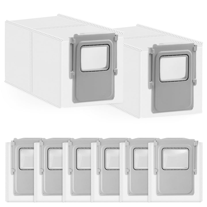 8 Stück Antibakterielle Staubbeutel Zubehör für DJI Romo P, Romo S, Romo A Saugroboter, Ersatzbeutel