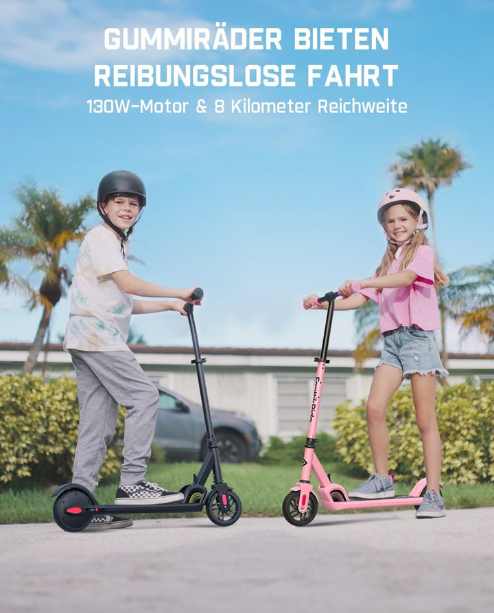 FanttikRide C9 E Scooter Kinder ab 120-160CM, Faltbar E Roller für Kinder bis 60Kg,10/16 kmph, 8 km