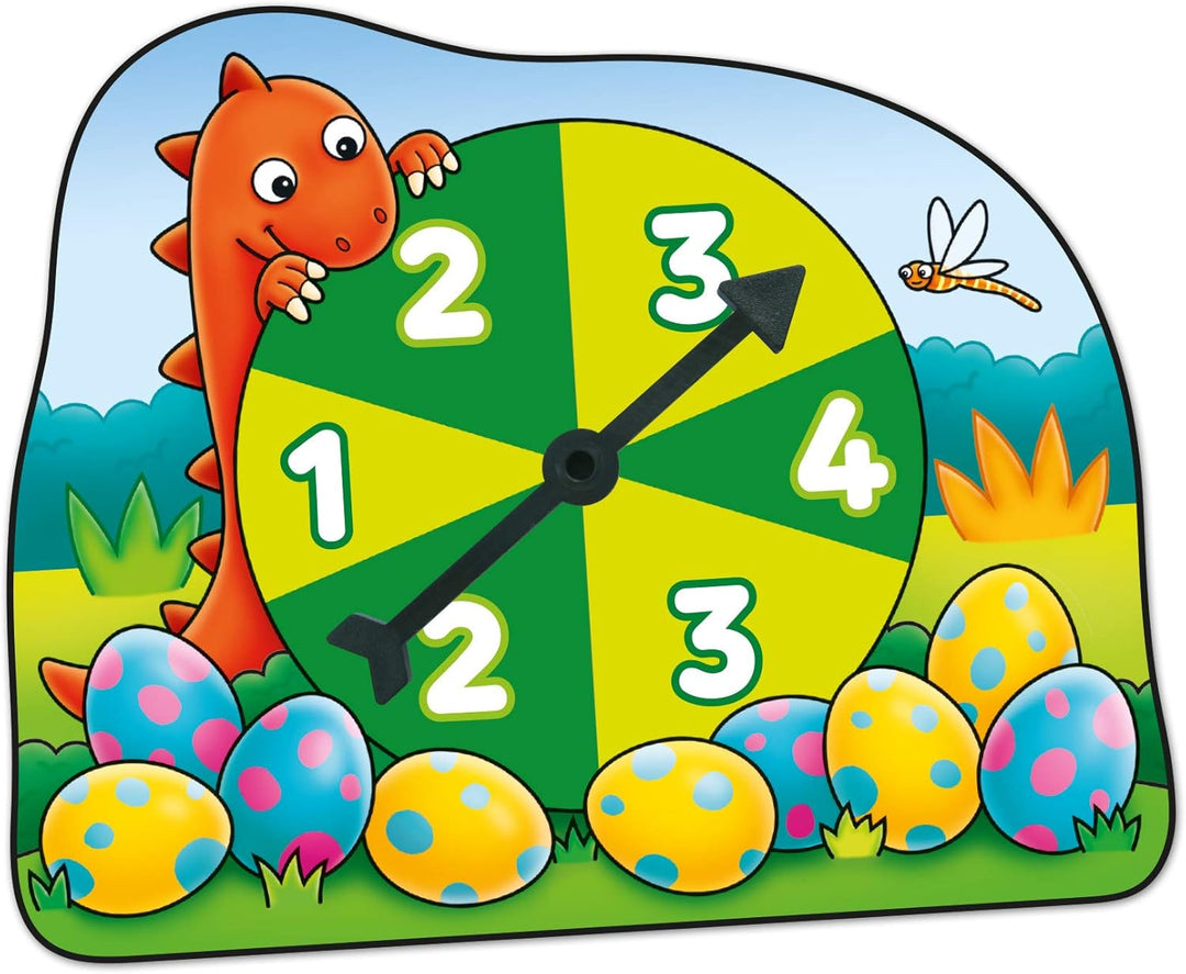 Orchard Toys Dino-Snore-Us Game, A Fun Dinosaur Themed Board Game for Ages 4+, Encourages Number and