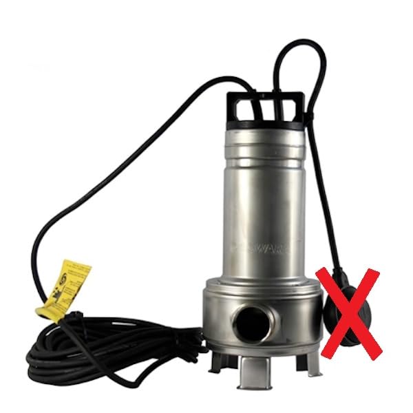 LOWARA DOMO Tauchpumpen Schmutzwasser DOMO 7T/B 0,55kW 0,75Hp 3x400V