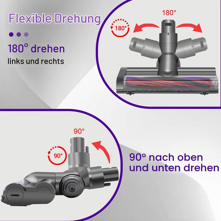 BodenBürste kompatibel für Dyson V6 DC58 DC59 DC62 DC72 DC74 SV04 SV06 SV09 Staubsauger Ersatzteile,