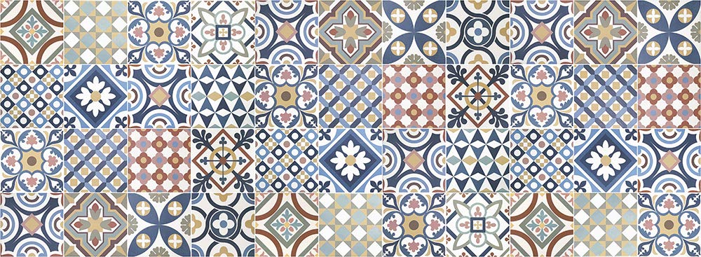 VINILIKO Gimaraes Vinyl-Teppich, Mehrfarbig, 66 x 180 cm 66x180 Bunt, 66x180 Bunt
