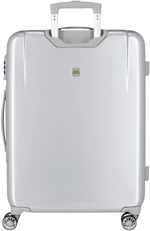 Disney Mickey 100 Kofferset Grau 55/68 cm Starres ABS Seitenkombinationsschloss 104L 6 kg 4 Doppelro