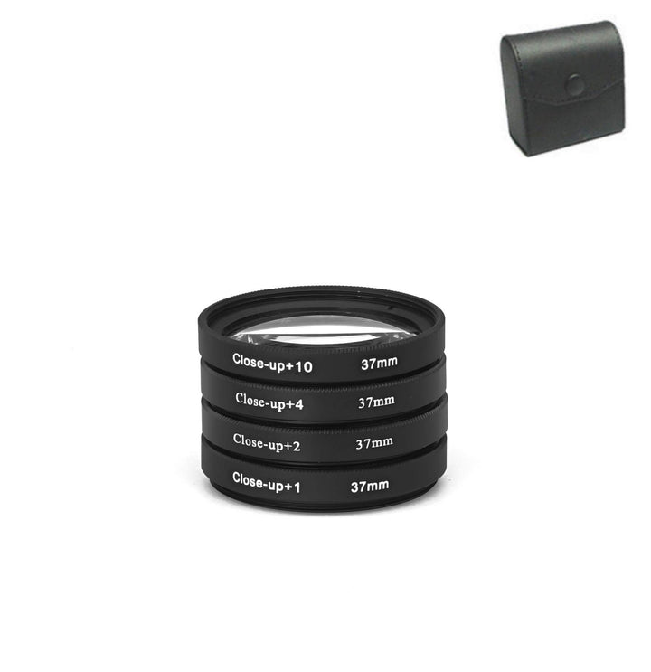 37mm Close-Up Filter Set +1+2 +4 +10 Makrolinse Nahlinse Close Up 37 mm