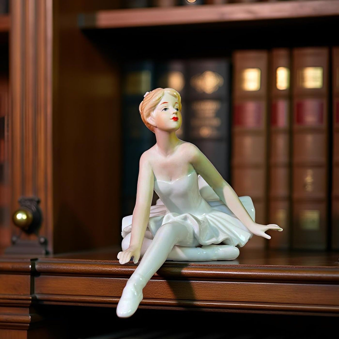 Porzellanfiguren Ballett, geformte Statue, Kunsthandwerk, Kunstwaren, Skulptur, Heimdekoration (Orna