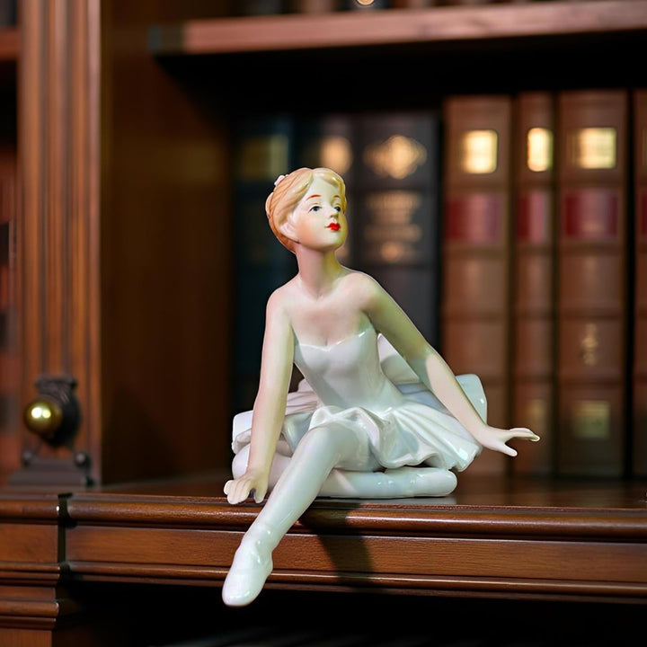 Porzellanfiguren Ballett, geformte Statue, Kunsthandwerk, Kunstwaren, Skulptur, Heimdekoration (Orna