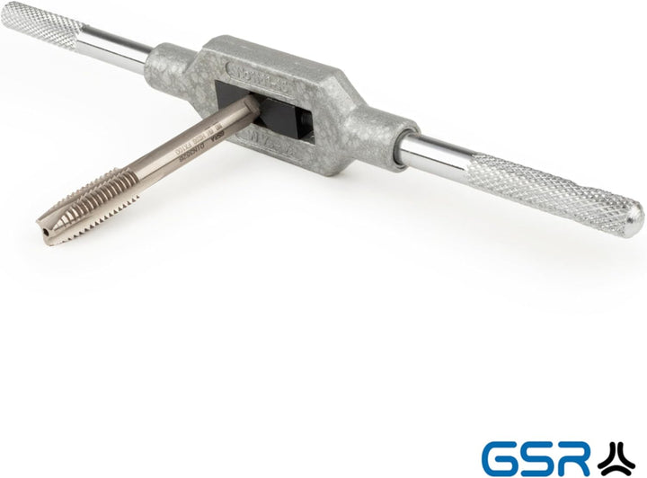 GSR Gewindeschneider Set, 17-teilig, HSSG Gewindebohrer Set, M3-M12, Mit Gewindebohrer-Halter 1/4''
