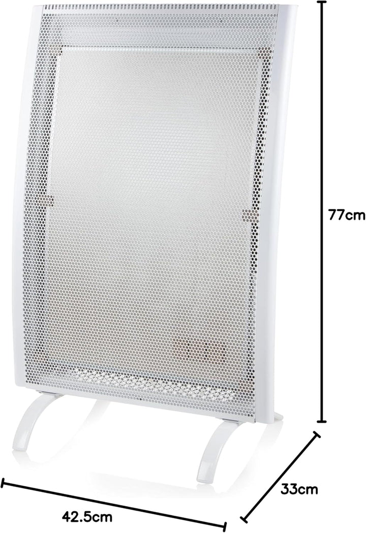 DOMO DO7317M Mica-Heizung - 3 Positionen - weiss