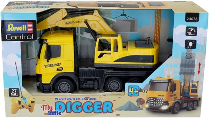 Revell Control, RC Truck Mercedes-Benz Arocs My little Digger, ferngesteuerter RC Truck, kinderfreun
