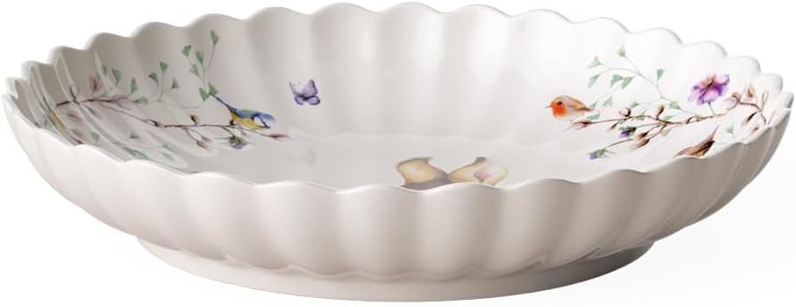Villeroy und Boch Spring Fantasy gross, Emma, Schale für Süssigkeiten, Premium Porzellan, 30 x 6 cm,
