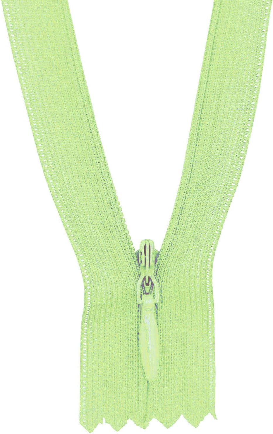 MARARDI [Packung 20 Unsichtbaren Reissverschlüssen [Grün] Nylon [45 cm] Nähen und Basteln zum Kleidu