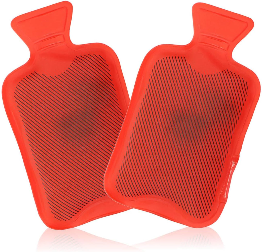 com-four® Taschenwärmer - Handwärmer für unterwegs - Mini-Wärmflasche zum Knicken - wiederverwendbar