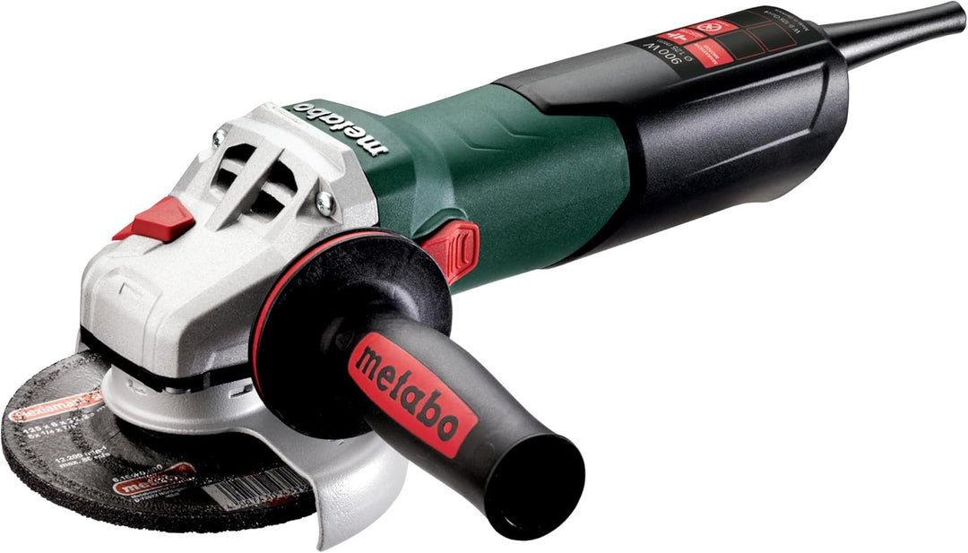 Metabo Winkelschleifer W 9-125 Quick (600374000) Karton, 900 Watt, Scheiben-Ø: 125 mm, Leerlaufdrehz