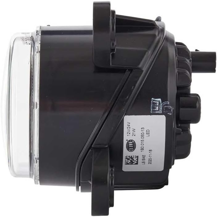 HELLA - LED-Hauptscheinwerfer - 90mm Essential R80 - 24/12V - rund - Einbau - Stecker: DEUTSCH Steck