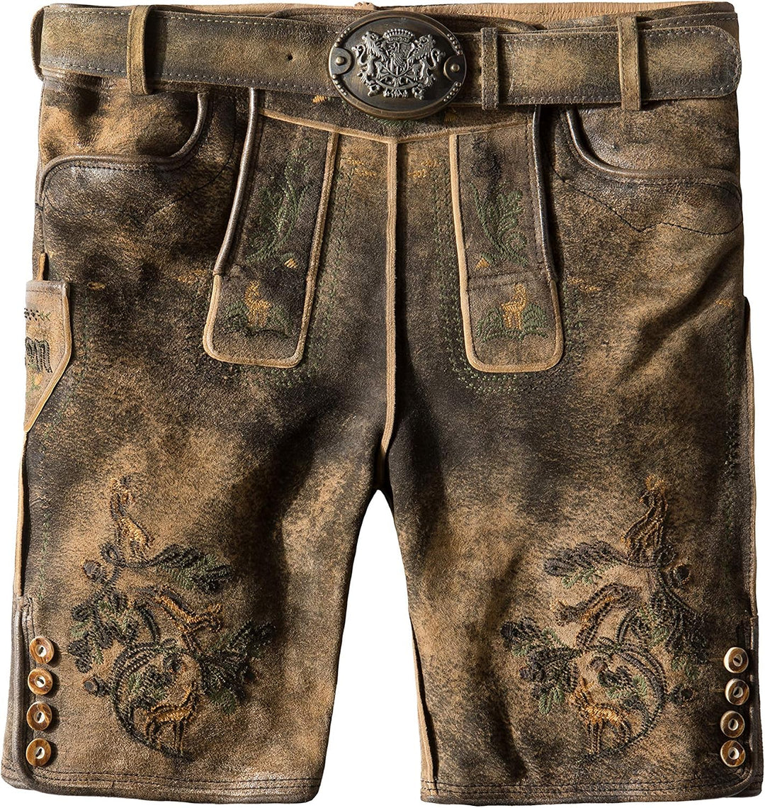Stockerpoint Herren Hartl Hose 44 Oid Gespeckt-grün, 44 Oid Gespeckt-grün