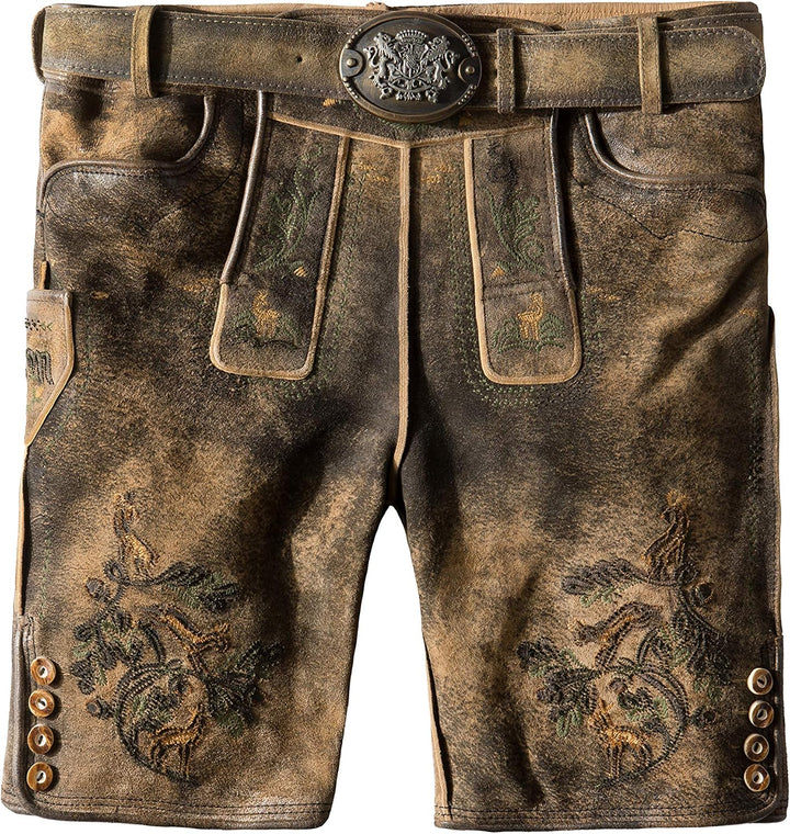 Stockerpoint Herren Hartl Hose 44 Oid Gespeckt-grün, 44 Oid Gespeckt-grün