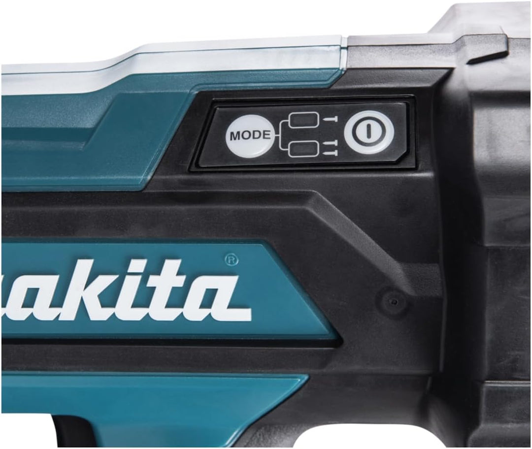 Makita DBN901RTE Bürstenloser Rahmennagler, 18 V, Li-Ion, LXT, komplett mit 2 x 5,0 Ah Akkus und Lad