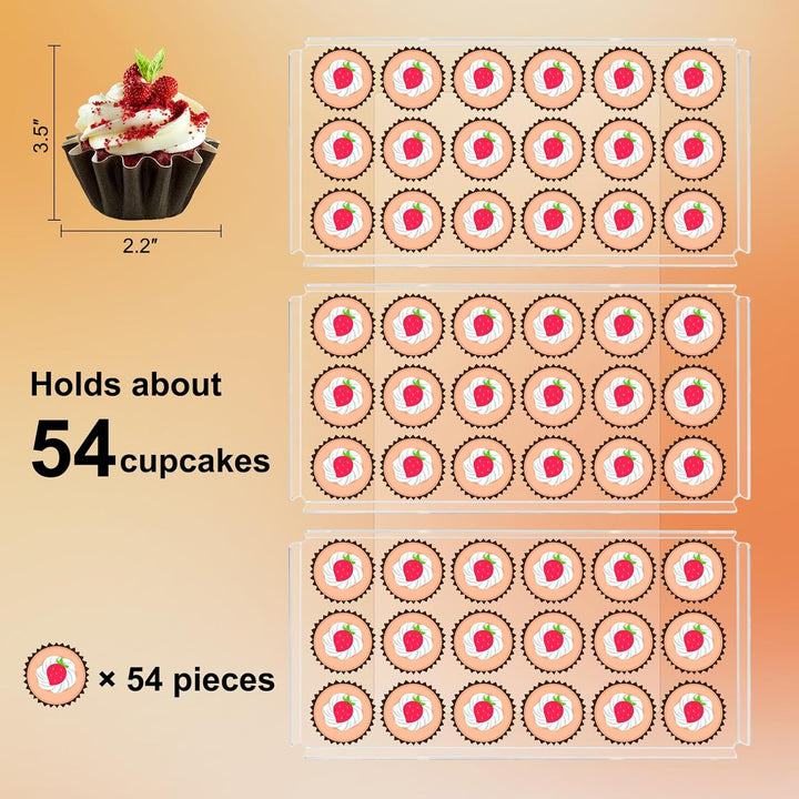 Fhmidic 3-stöckiges Serviertablett Set für Partys, Acryl Cupcake Buffet Dessertständer, 3-stufiges D