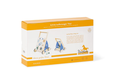 Pinolino 265401 Activity-Lauflernwagen 'Titus', blau,