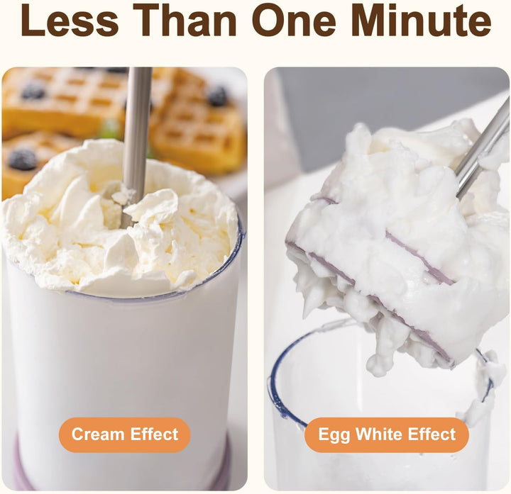 Manueller Schlagsahnespender Handheld DIY Schlagsahnespender Professioneller Sahnebereiter für Gesch