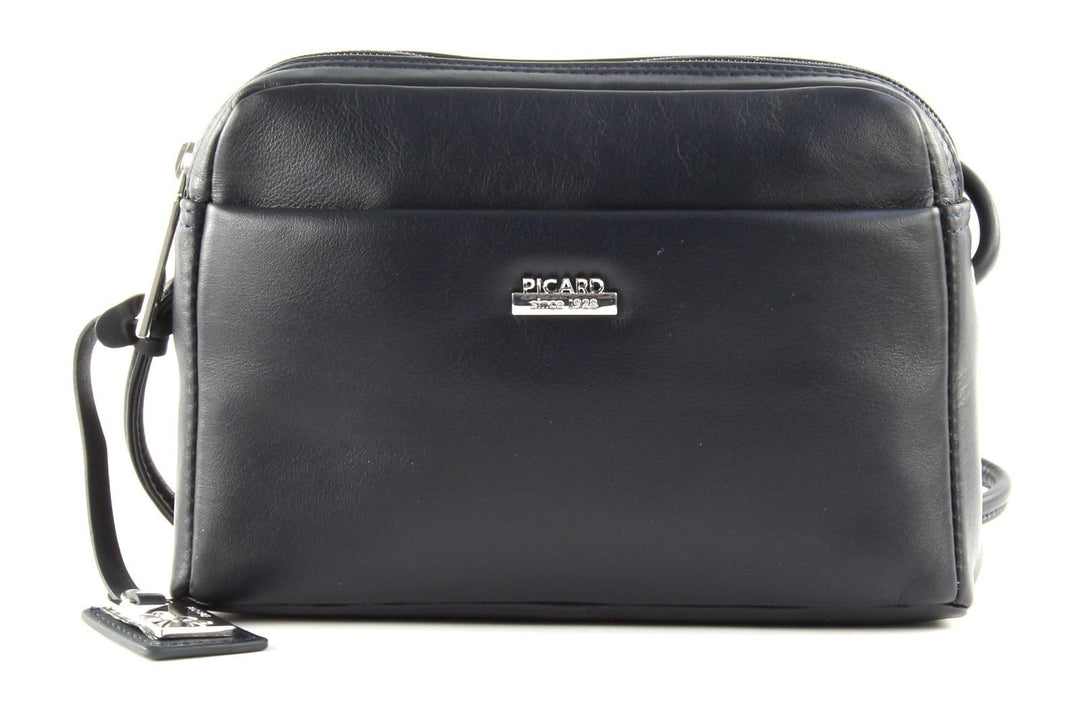 Picard, Damen Umhängetasche aus Leder, in der Farbe Ozean/Blau, Abnehmbarer Gurt, 8036929023