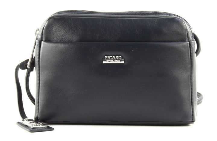 Picard, Damen Umhängetasche aus Leder, in der Farbe Ozean/Blau, Abnehmbarer Gurt, 8036929023