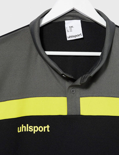 uhlsport Herren Offense 23 Polo Shirt Poloshirt M Azurblau/Marine/Limonenge, M Azurblau/Marine/Limon