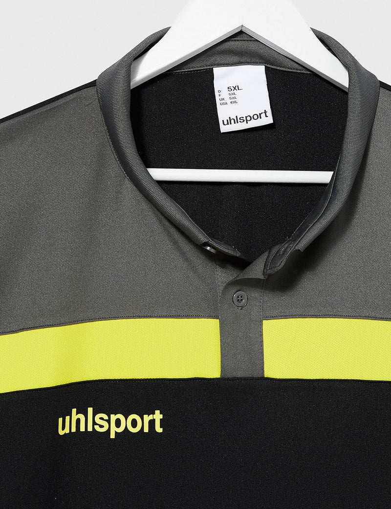 uhlsport Herren Offense 23 Polo Shirt Poloshirt M Azurblau/Marine/Limonenge, M Azurblau/Marine/Limon