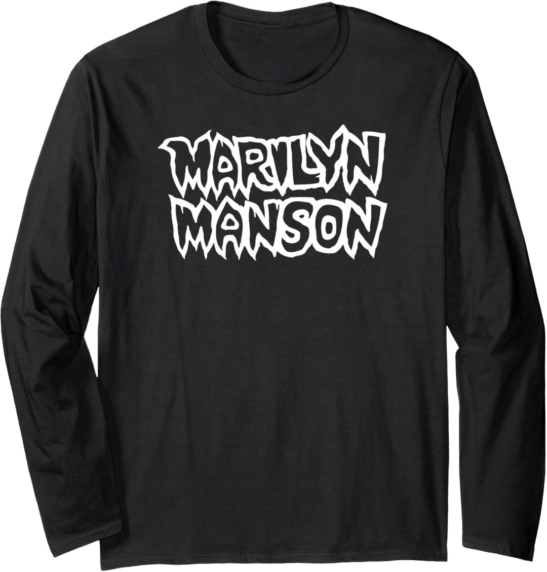 Marilyn Manson – Logo Langarmshirt