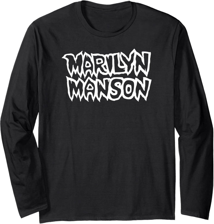 Marilyn Manson – Logo Langarmshirt