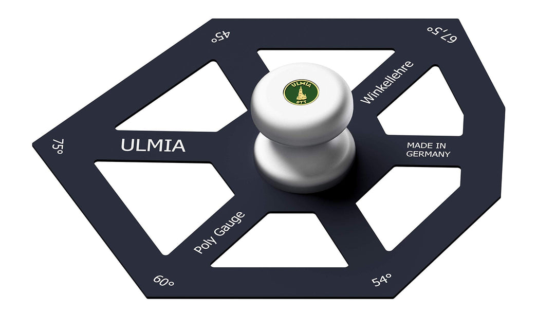 ULMIA Winkeleinstelllehre Polygon (Präzisionsmesswerkzeug, Genauigkeit : +/- 0.05 mm) - 510