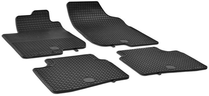 WALSER DirtGuard Gummi Fussmatten Auto kompatibel mit Hyundai i30 (FD) 2007-2012, KIA Ceed (ED) 2006