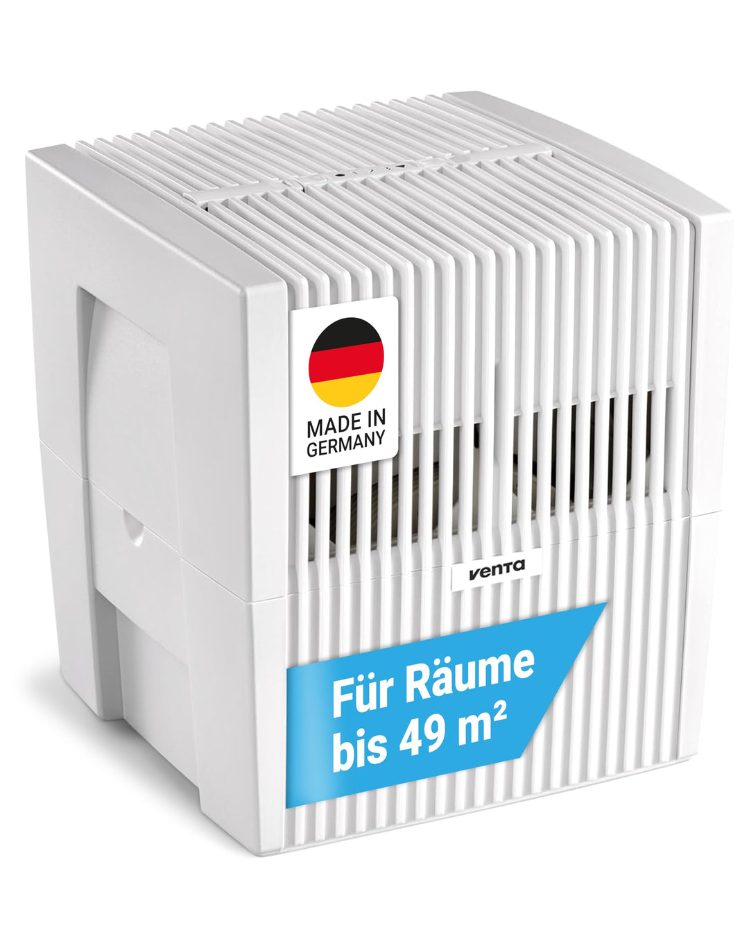Venta Luftbefeuchter LW25 Classic Original, sehr leise 21 dB(A), energieeffizient 2 Watt, hygienisch