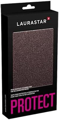 Laurastar Reinigungsschwamm für die Sohle des Bügeleisens, (H × B × T) : 19,5 × 11,3 × 6,4 cm, Schwa