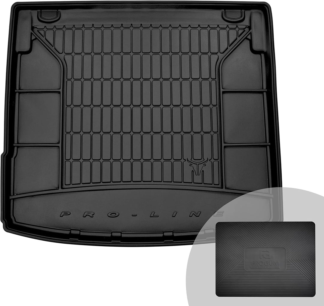 FROGUM ProLine 3D Gummimatte Exklusive Auto Kofferraummatte Kofferraumwanne für BMW X6 F16 2014-2019