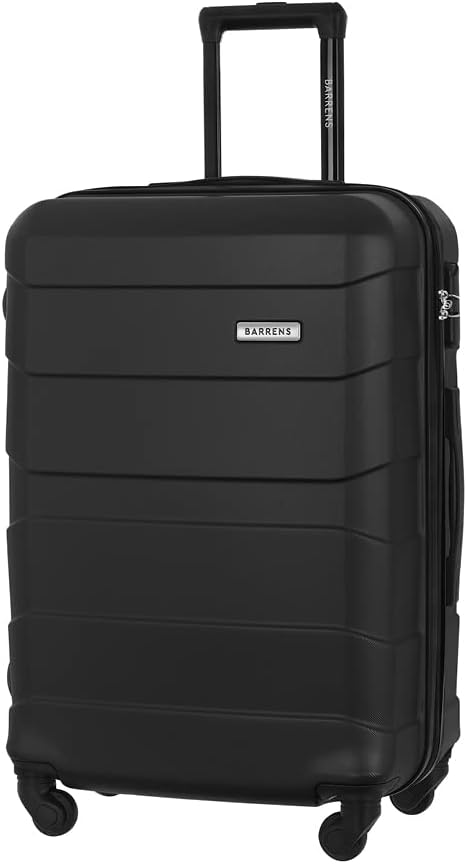 BARRENS Mittel Koffer | Aufgabegepäck | 66x46x26 cm | 60 L | Hochschlagfestes ABS-Material | Chiffri