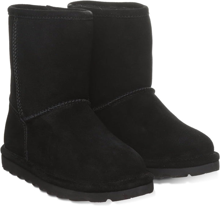 BEARPAW Mädchen Elle Youth Halblange Stiefel, 30 EU Black Ii