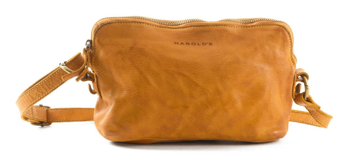 Harold's Submarine Umhängetasche Leder 26 cm Gelb, Gelb