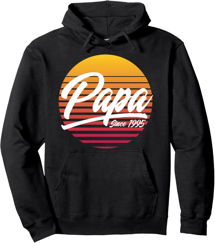 Papa seit 1995, 26. Geburtstag 26 Jahre als Papa Pullover Hoodie