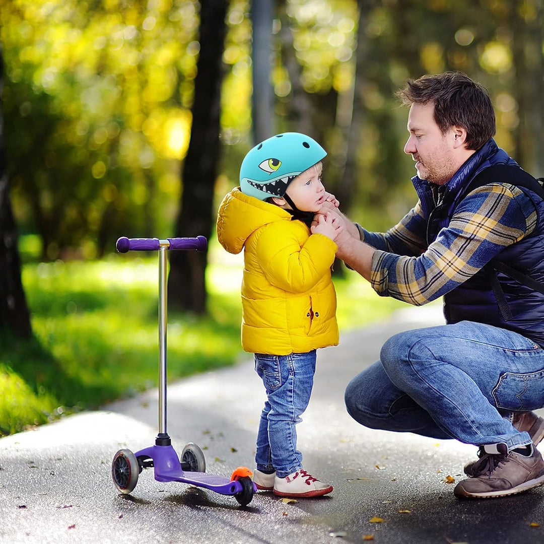 XIAPIA Kinderhelm 2-5 Jahre leicht Fahrradhelm Verstellbar Skaterhelm für Laufrad Motorrad, Kinder C