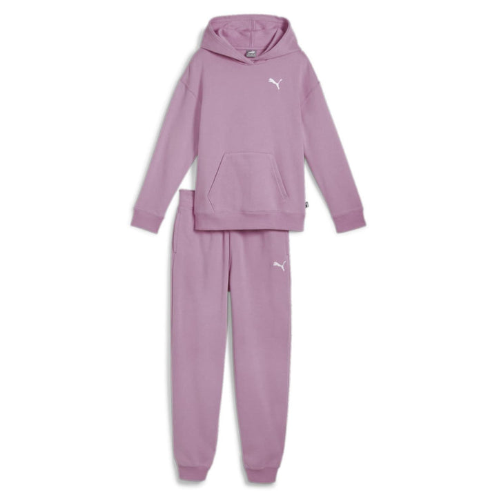 PUMA Mädchen Loungewear Suit Fl G Trainingsanzug 176 Mauved Out, 176 Mauved Out