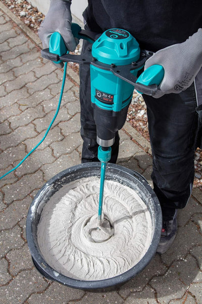 Collomix-Handrührwerk Xo4R HF+WK140 HF, 1500W, 6,2kg, Hexafix Anschluss, Rührer