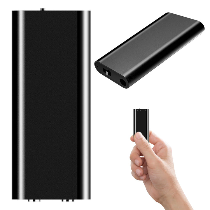 Diktiergerät Mini, 16GB Audiorekorder mit Rauschunterdrückung, Aufnahmegerät mit Löschfunktion, Mini
