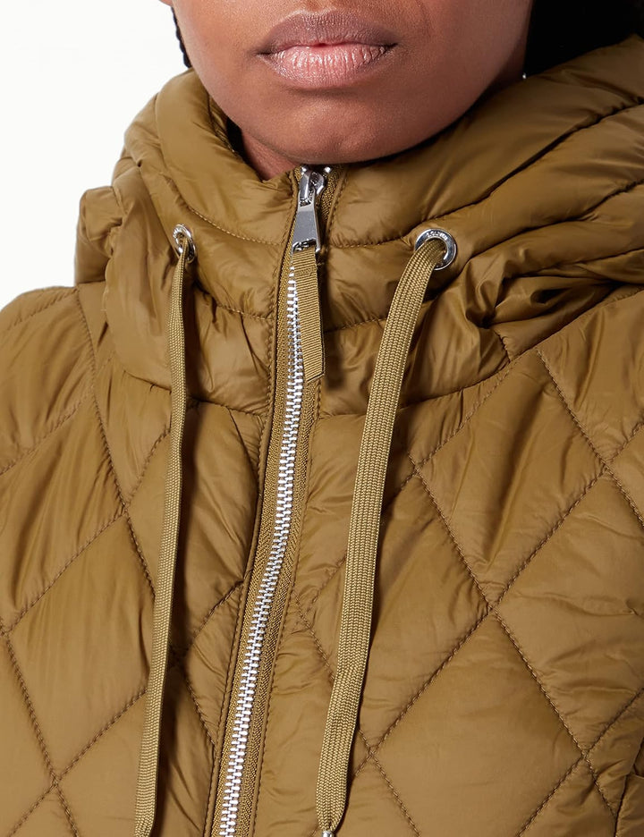 s.Oliver Damen 120.12.208.16.155.2120485 Weste ärmellos 38 Khaki/Oliv, 38 Khaki/Oliv