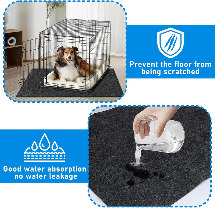 Hundelaufstallmatte,Hundekäfigunterlage für Zwingertraining,Unterlage für Haustierkäfigmatte,absorbi