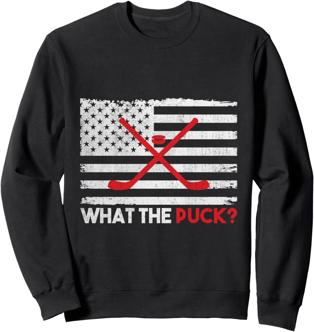 Eishockey Torwart Trikot Kanada Hockey Trikot Was der Puck Sweatshirt
