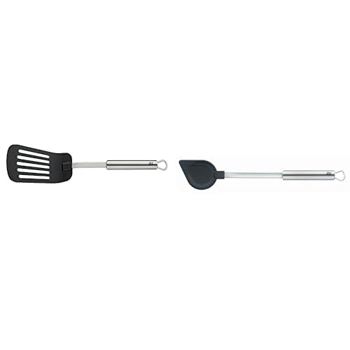WMF Profi Plus Pfannenwender Kunststoff 32,2 cm, Cromargan Edelstahl teilmattiert, Kunststoffvordert