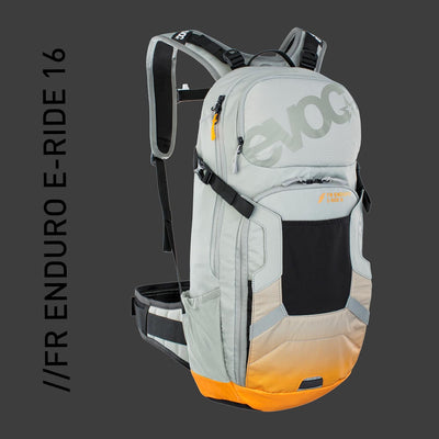 EVOC FR ENDURO E-RIDE 16 E-Bike-Rucksack, Fahrradrucksack (gepolstertes Fach für Ersatz-Akku, GURTFI